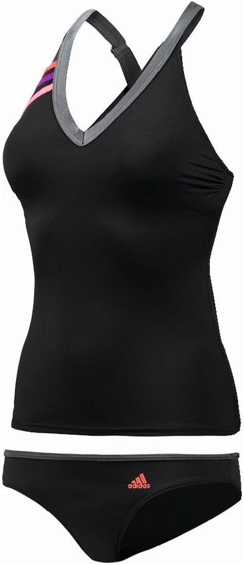 badeanzug damen schwarz adidas|adidas tankini damen.